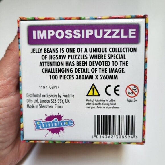 Funtime Gifts Impossipuzzle Cubes Jelly Beans - Picture 3 of 4